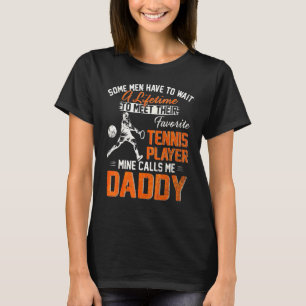 My Favourite Tennis Player Calls Me Daddy Cricket T-Shirt