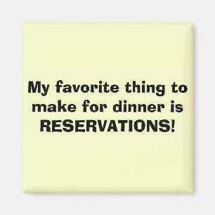 My favourite thing to make for dinner is magnet