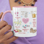 My Favourite Things Cute Sound of Music Christmas Mug<br><div class="desc">We all love "The Sound of Music, " and this tribute to the song "My Favourite Things" is unique! All the images from the Rodgers and Hammerstein song are hand-drawn. They are the pleasures Julie Andrews sings about -- Raindrops on Roses, Whiskers on Kittens, Bright Copper Kettles, Warm Woollen Mittens,...</div>