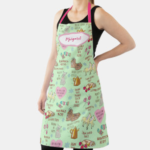 My Favourite Things Sound of Music Personalised  Apron