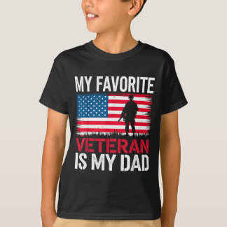 My favourite veteran is my dad T-Shirt