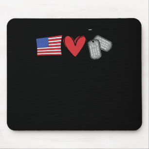 My Favourite Veteran Is My Papa Father Veterans Da Mouse Mat