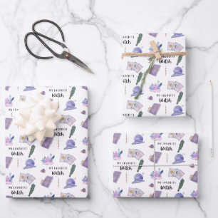 My Favourite Witch Wrapping Paper Sheets