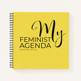 My feminist agenda notebook journal