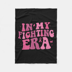 My Fighting Era Breast Cancer Warrior 1 Fleece Blanket