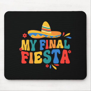 My Final Fiesta Bride Groovy Bachelorette Party Ma Mouse Mat