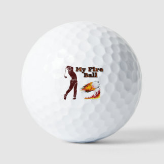 My Fire Ball Golf Tee