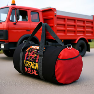 My Fireman Costume Halloween Duffle Bag