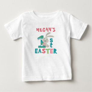 My First 1st Easter Personalised Name Baby T-Shirt