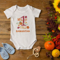 My First 1st Fall Autumn Thanksgiving
