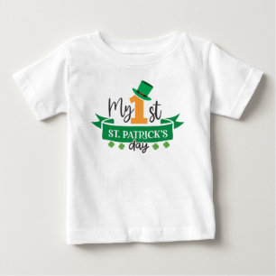 My First 1st Patrick's Day Saint Patrick's Day  Baby T-Shirt