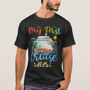 My First 2025 Cruise Trip Kids Vacation Matching F T-Shirt