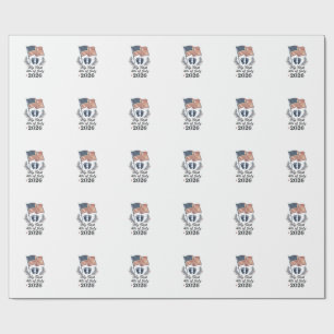 My First 4th of July 2026 Baby Vintage Patriotic S Wrapping Paper