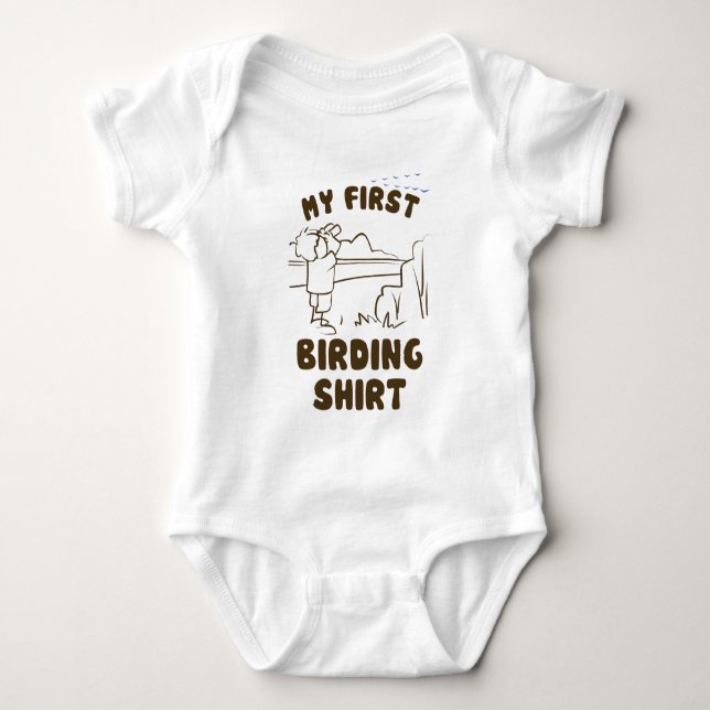 My First Birding Shirt (Front)
