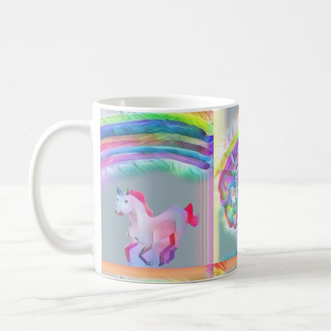 My First Birthday Pony Coffee Mug (Left)