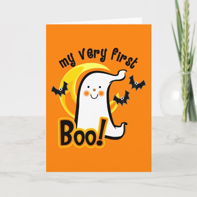 My First Boo Card (Front)