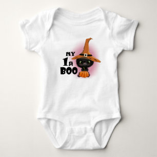 My First Boo, Halloween Baby Girl Bodysuit