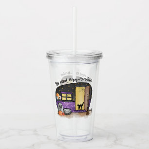 My First Camp-O-Ween   Halloween Camping Acrylic Tumbler