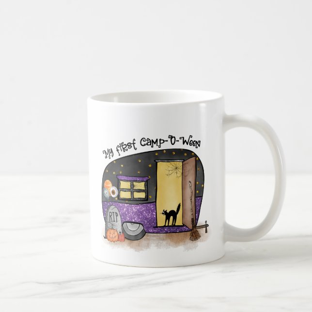 My First Camp-O-Ween | Halloween Camping Coffee Mug (Right)