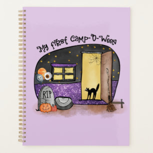 My First Camp-O-Ween – Spooky Black Cat Planner