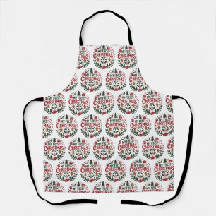My First Christmas 1st Xmas Family Matching Baby  Apron