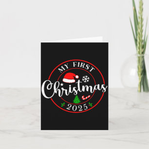 My First Christmas 2025 1st Christmas Family Match Card