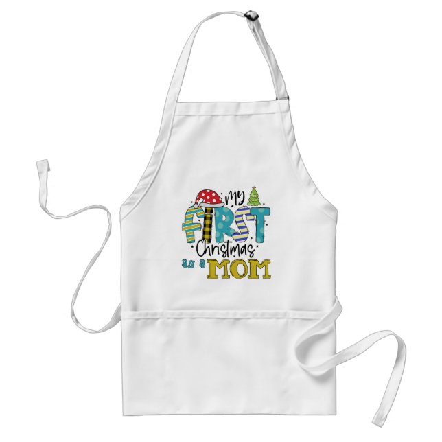 My first Christmas as a Mum Standard Apron (Front)