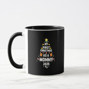 My First Christmas as a Mummy 2025 Xmas Mug