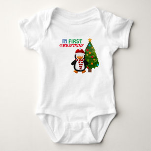 My first Christmas Baby Bodysuit 