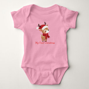 My First Christmas Baby Bodysuit