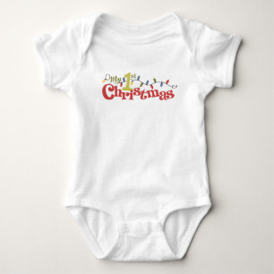 My First Christmas Baby Bodysuit