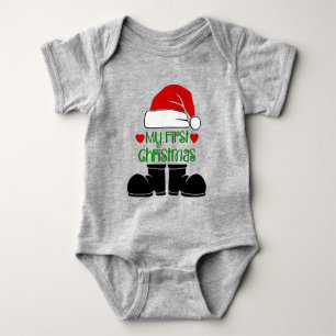 My First Christmas Baby Bodysuit