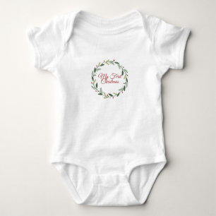 My First Christmas Baby Bodysuit