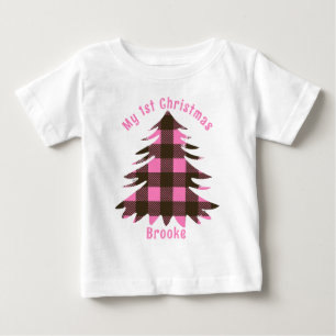 My First Christmas baby Name T-Shirt