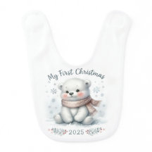 MY FIRST CHRISTMAS BABY POLAR BEAR