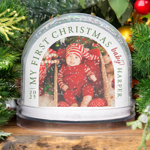 My First Christmas - Baby  Snowglobe
