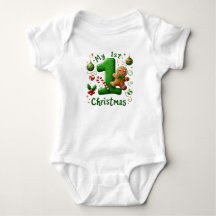 My First Christmas Bodysuit