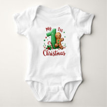 My First Christmas Bodysuit