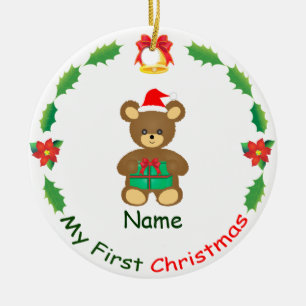 My First Christmas Ceramic Tree Decoration