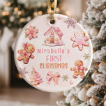 My first Christmas Cookie Keepsake Ornament<br><div class="desc">My first Christmas Cookie Keepsake Ornament
Matching items available.</div>