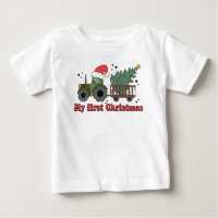 My First Christmas Cute Farm Tractor