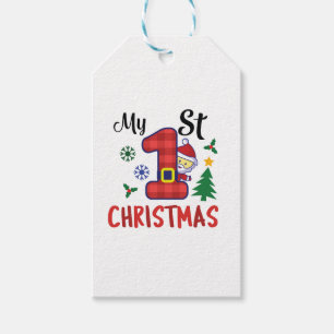 My first Christmas Gift Tags