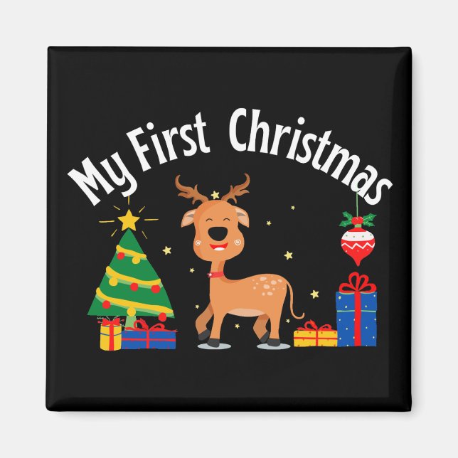 My First Christmas Magnet (Front)