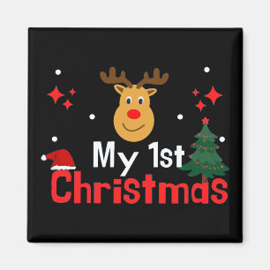 My First Christmas Magnet