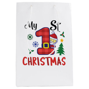 My first Christmas Medium Gift Bag