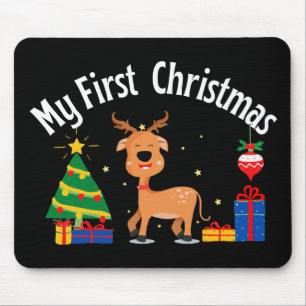 My First Christmas Mouse Mat
