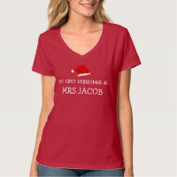 My First Christmas Mrs Newlywed Personalised