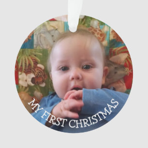 My First Christmas New Baby Keepsake Ornament