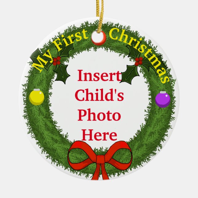 My First Christmas Ornament (Front)