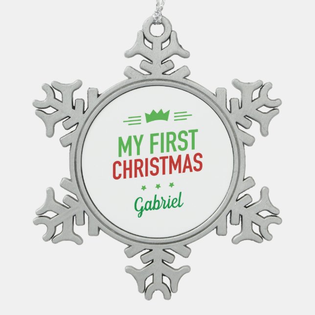 My First Christmas Ornament (Front)